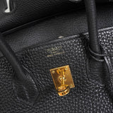 エルメス バーキン25 トゴ ブラック ゴールド金具 □L刻 / 2008年製 - NEWSED