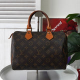 ルイ ヴィトン モノグラム スピーディ25 M41528 ハンドバッグ ブラウン - NEWSED