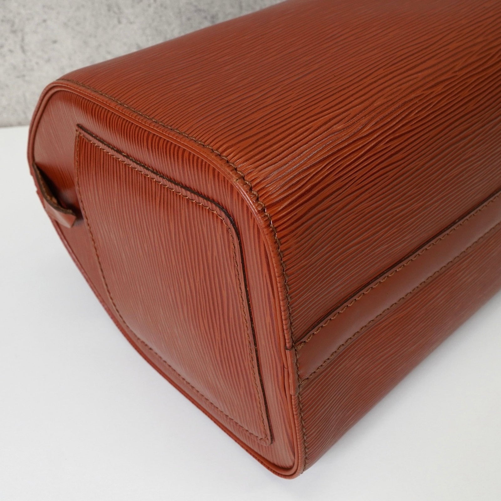 ルイ・ヴィトン エピ スピーディ25 ハンドバッグ ケニアブラウン