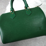 ルイ・ヴィトン エピ スピーディ25 ハンドバッグ ボルネオグリーン M43014 - NEWSED