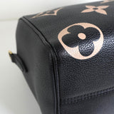 ルイ ヴィトン モノグラム アンプラント スピーディ バンドリエール25 バイカラー ブラック M58947 ICチップ内蔵 - NEWSED