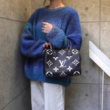 ルイ ヴィトン モノグラム アンプラント スピーディ バンドリエール25 バイカラー ブラック M58947 ICチップ内蔵 - NEWSED