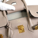 エルメス バーキン25 トゴ トレンチ ゴールド金具 T刻 / 2015年製 - NEWSED