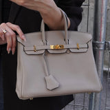 エルメス バーキン25 トゴ トレンチ ゴールド金具 T刻 / 2015年製 - NEWSED