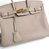 エルメス バーキン25 トゴ トレンチ ゴールド金具 T刻 / 2015年製 - NEWSED