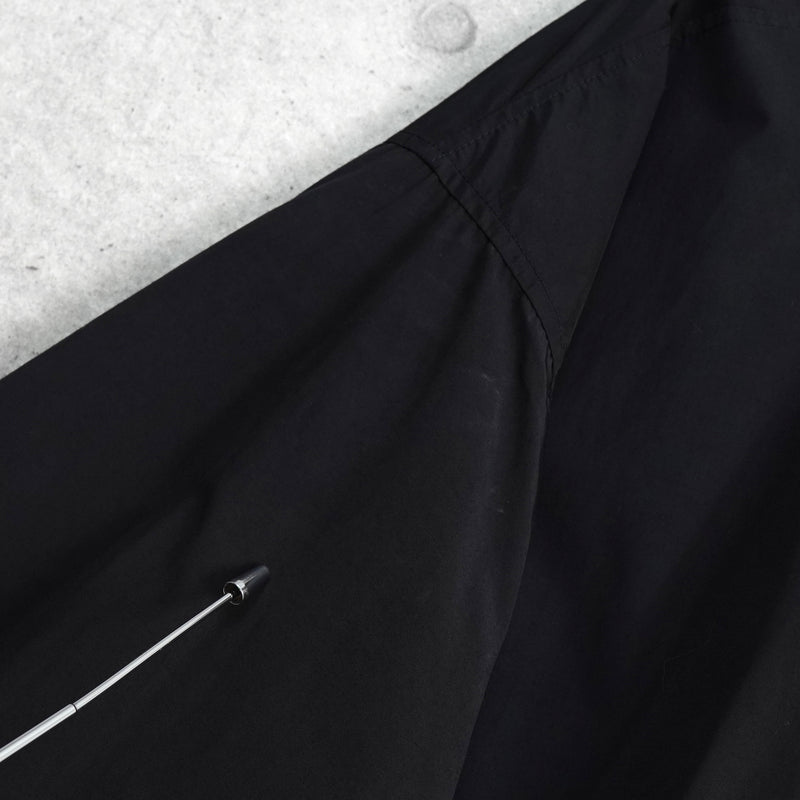 バレンシアガ ロゴ ナイロンブルゾン ブラック