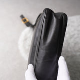 Anagram Leather Shoulder Bag Made in Spain