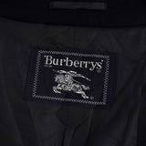 バーバリー ヴィンテージ カシミヤ混紡 ウールコート ブラック