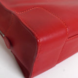 ロエベ ロゴ レザー ミニ ハンドバッグ レッド