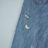 アワーレガシー 25SS VAST CUT バタフライ 刺繍 デニム ブルー - NEWSED