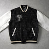 25th Anniversary World Tour Varsity Jacket ステューシー 25周年 スタジャン ブラック メンズ