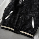 25th Anniversary World Tour Varsity Jacket ステューシー 25周年 スタジャン ブラック メンズ - NEWSED