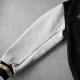 25th Anniversary World Tour Varsity Jacket ステューシー 25周年 スタジャン ブラック メンズ - NEWSED