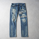 Damage Denim Pants