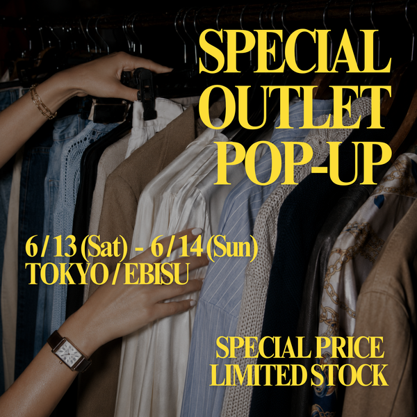 POP UP SPECIAL OUTLET POPUP in 恵比寿