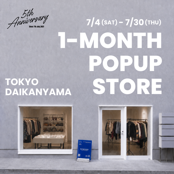POP UP 1-MONTH POPUP in 東京