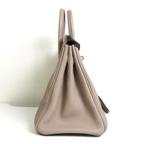 エルメス バーキン25 トゴ トレンチ ゴールド金具 T刻 / 2015年製