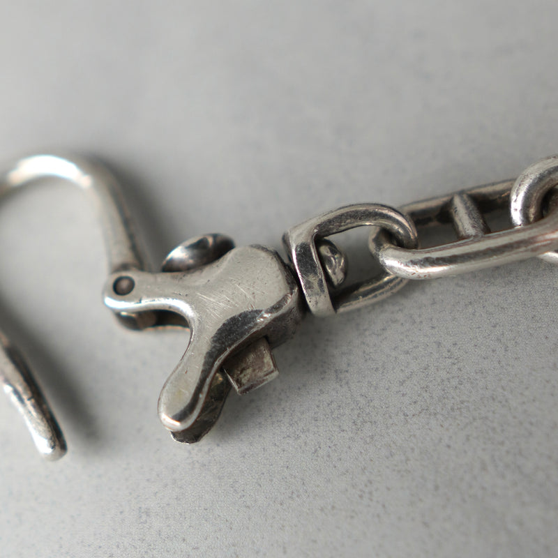 1960's Chaine d'Ancre Silver Key Chain