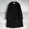 バーバリー ロンドン ノバチェック裏地 カシミア ウール ステンカラーコート レディース ブラック
