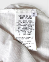 ワイズ ヨウジヤマモト パッチワーク 長袖Tシャツ ロンT ホワイト サイズ2 レディース