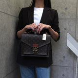 ルイ・ヴィトン モノグラム モンソー28 2way ハンドバッグ ショルダーバッグ ブラウン M51185 - NEWSED