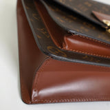 ルイ・ヴィトン モノグラム モンソー28 2way ハンドバッグ ショルダーバッグ ブラウン M51185 - NEWSED