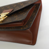 ルイ・ヴィトン モノグラム モンソー28 2way ハンドバッグ ショルダーバッグ ブラウン M51185 - NEWSED