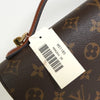 ルイ・ヴィトン モノグラム モンソー28 2way ハンドバッグ ショルダーバッグ ブラウン M51185