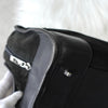 Loewe Amazona 28 黑色绒面革/皮革手提包