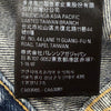 バレンシアガ ダメージ加工 ロゴ総柄 ボタンフライ デニムパンツ インディゴ 28 レディース