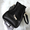 Loewe Amazona 28 黑色绒面革/皮革手提包