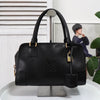 Loewe Amazona 28 Anagram 皮革手提包黑色