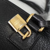 Loewe Amazona 28 Anagram 皮革手提包黑色