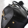 Loewe Amazona 28 Anagram 皮革手提包黑色
