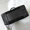 Loewe Amazona 28 黑色绒面革/皮革手提包