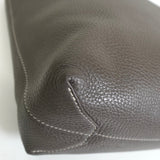 エルメス ドゥブルセンス28 トリヨンクレマンス ハンドバッグ トートバッグ エタン / ブルーニュイ A刻 - NEWSED