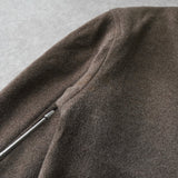 イヴ サンローラン ヴィンテージ YSLロゴ ウールコート チェスターコート ブラウン