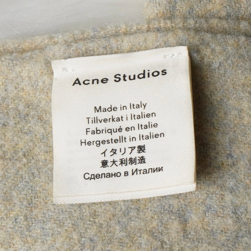 アクネ ストゥディオズ ウール ストール マフラー ライトグリーン