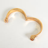 エルメス シャルニエールPM バングル ピンク / GP レディース