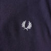 Fred Perry 徽标短袖 Polo 衫 海军蓝