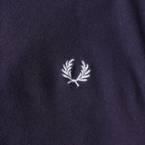 Fred Perry 徽标短袖 Polo 衫 海军蓝