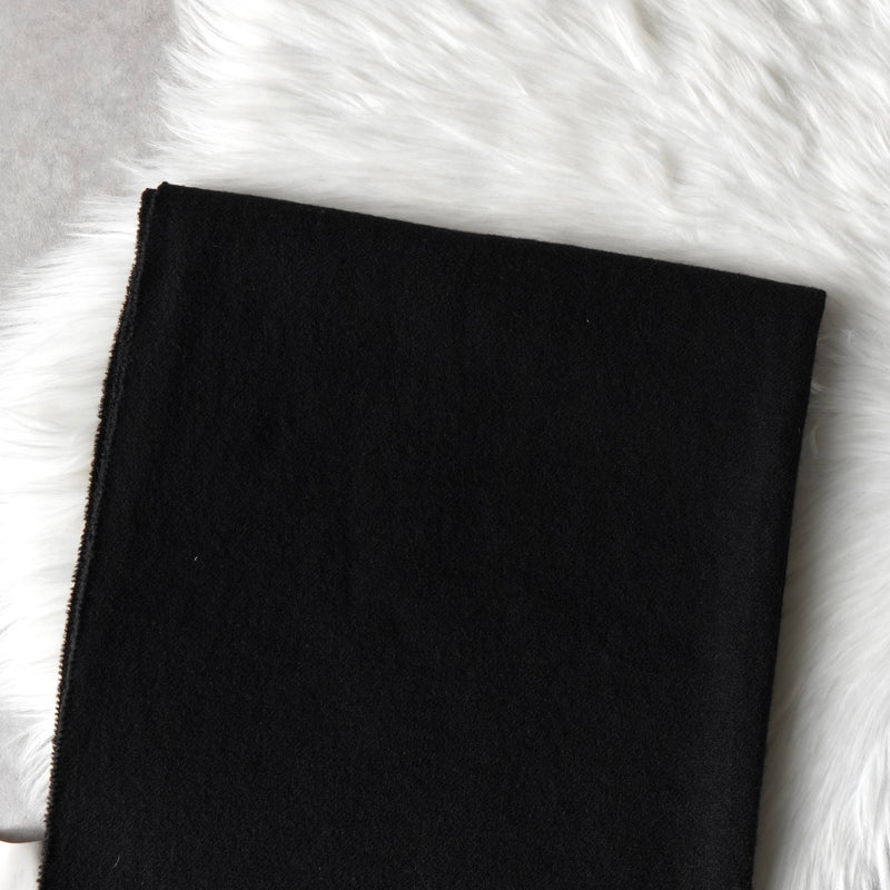 アクネ ストゥディオズ ロゴ ウール ストール マフラー ブラック