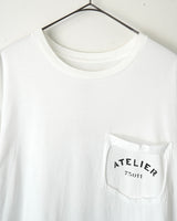 メゾン マルジェラ Tシャツ 2018SS ATELIER Tシャツ ホワイト サイズ52 メンズ