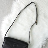 バーバリー ヴィンテージ ロゴ ショルダーバッグ ブラック