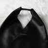 エムエムシックス メゾン マルジェラ レザー ジャパニーズバッグ クラシック トートバッグ ブラック