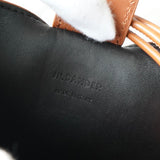 ジルサンダー タングル スモール レザー ショルダーバッグ ブラウン