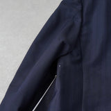 イヴ サンローラン ヴィンテージ ストライプ柄 シングル テーラードジャケット ツータック スラックス セットアップ ネイビー メンズ