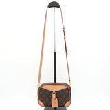 ルイ ヴィトン モノグラム ドーヴィルMINI ショルダーバッグ ブラウン M455228