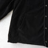 リーバイス SHERPA LINED TRUCKER JACKET コーデュロイ襟 ボアジャケット ブラック メンズ