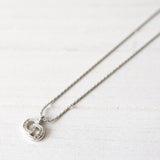 Rhinestone Silver Necklace